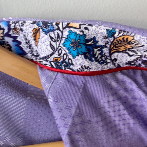 7 Downie St Violet Men’s Dress Shirt - Picture 5 of 5